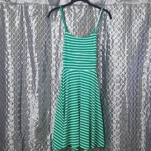 NWT Kelly Green Striped Dress